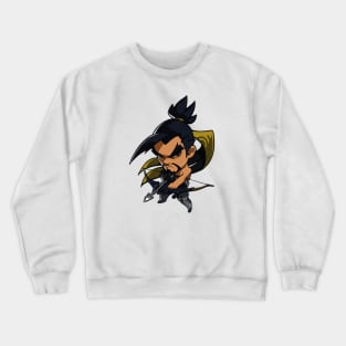 Hanzo Cute Spray - Overwatch Crewneck Sweatshirt